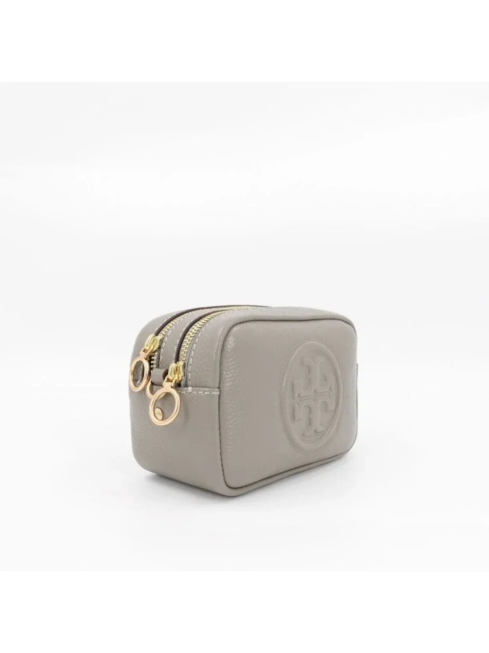 Tory Burch Perry Bombé Mini Bag Gray Heron OS